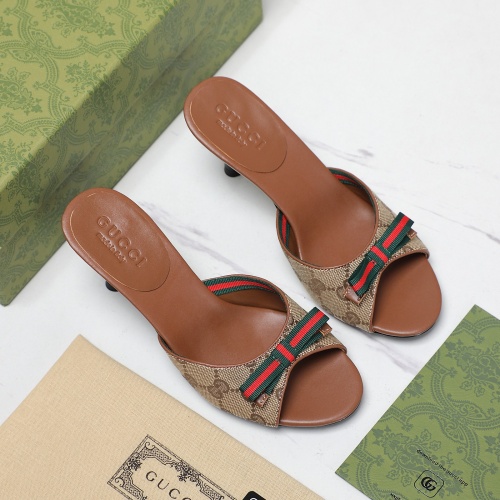 Replica Gucci Slippers For Women #1212112 $102.00 USD for Wholesale