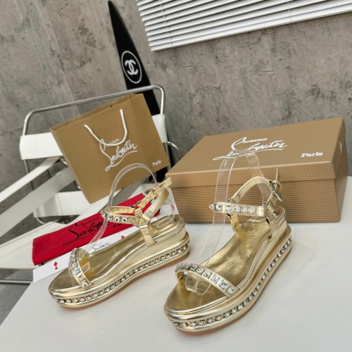 Wholesale Christian Louboutin Sandal For Women #1212130 $102.00 USD, Wholesale Quality Replica Christian Louboutin Sandal