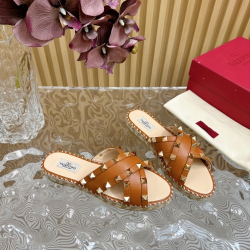 Wholesale Valentino Slippers For Women #1212191 $102.00 USD, Wholesale Quality Replica Valentino Slippers