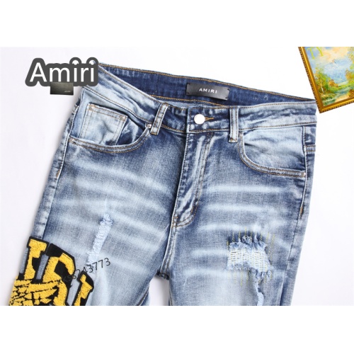 Replica Amiri Jeans For Men #1212199 $48.00 USD for Wholesale