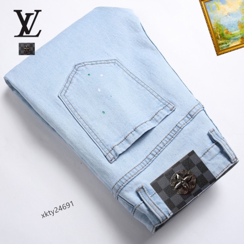 Replica Louis Vuitton LV Jeans For Men #1212209 $48.00 USD for Wholesale