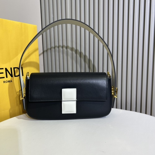 Wholesale Fendi AAA Quality Shoulder Bags For Women #1212279 $102.00 USD, Wholesale Quality Replica Fendi AAA Quality Shoulder Bags