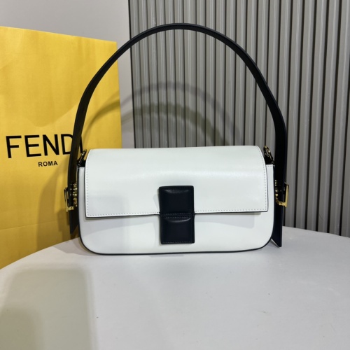 Wholesale Fendi AAA Quality Shoulder Bags For Women #1212280 $102.00 USD, Wholesale Quality Replica Fendi AAA Quality Shoulder Bags