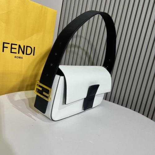 Replica Fendi AAA Quality Shoulder Bags For Women #1212280 $102.00 USD for Wholesale