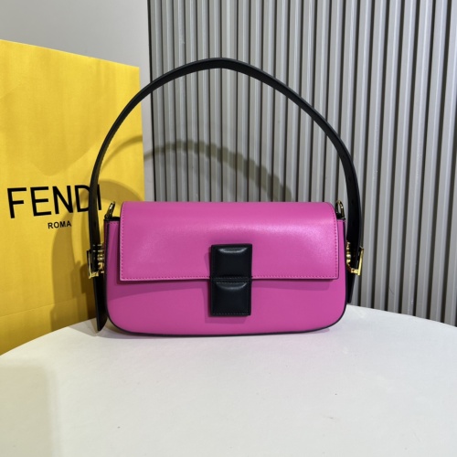 Wholesale Fendi AAA Quality Shoulder Bags For Women #1212282 $102.00 USD, Wholesale Quality Replica Fendi AAA Quality Shoulder Bags