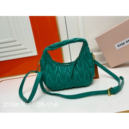 Replica MIU MIU AAA Quality Messenger Bags For Women #1212413 $80.00 USD for Wholesale