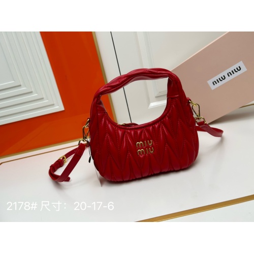 Wholesale MIU MIU AAA Quality Messenger Bags For Women #1212417 $80.00 USD, Wholesale Quality Replica MIU MIU AAA Messenger Bags