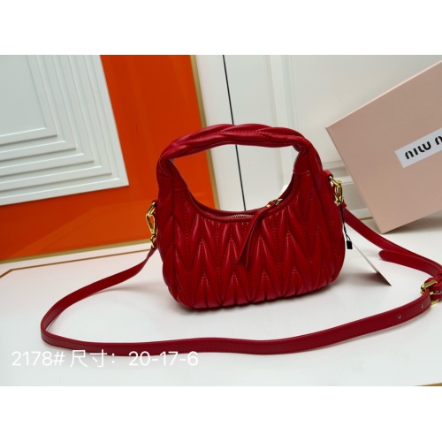 Replica MIU MIU AAA Quality Messenger Bags For Women #1212417 $80.00 USD for Wholesale