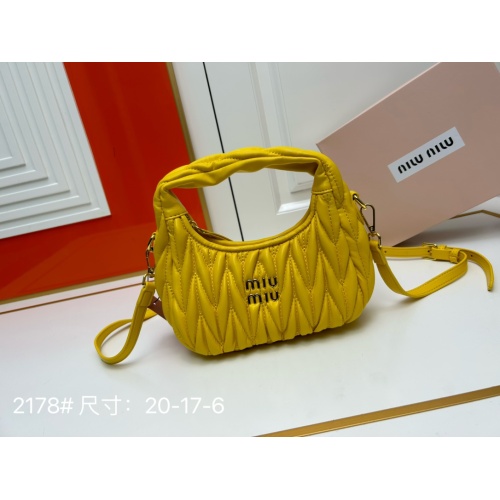 Wholesale MIU MIU AAA Quality Messenger Bags For Women #1212423 $80.00 USD, Wholesale Quality Replica MIU MIU AAA Messenger Bags