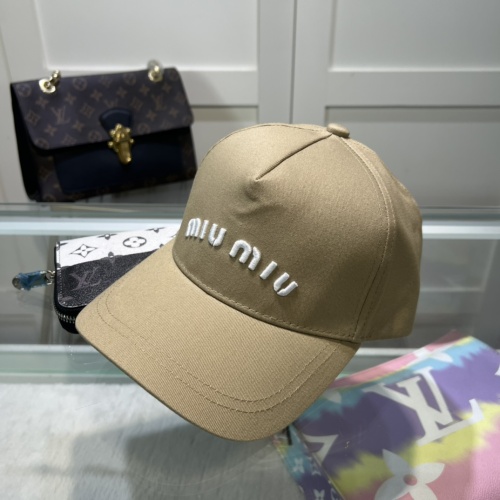 Wholesale MIU MIU Caps #1212658 $27.00 USD, Wholesale Quality Replica MIU MIU Caps