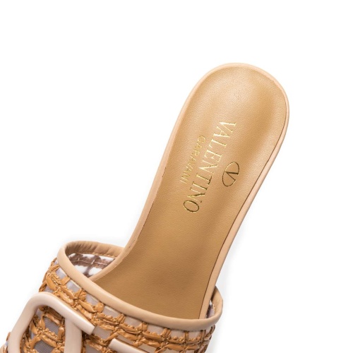 Replica Valentino Slippers For Women #1212697 $85.00 USD for Wholesale