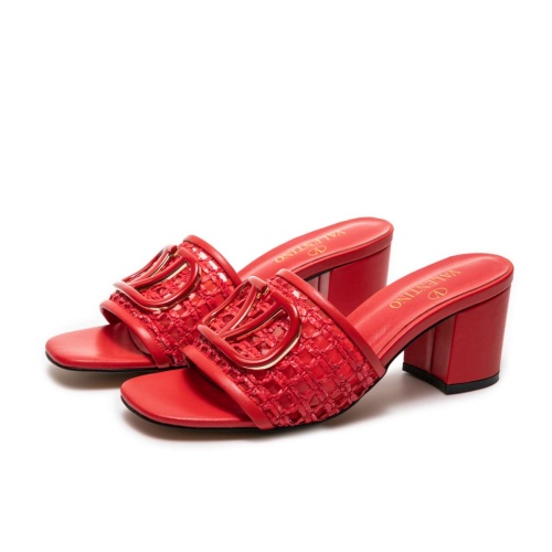 Replica Valentino Slippers For Women #1212698 $85.00 USD for Wholesale