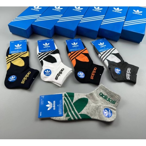 Replica Adidas Socks For Men #1212774 $27.00 USD for Wholesale