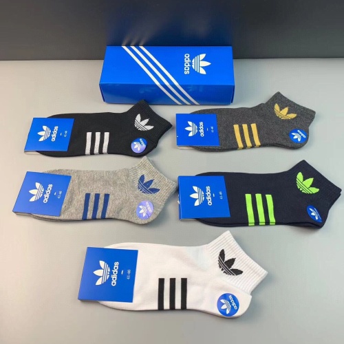 Replica Adidas Socks For Men #1212778 $27.00 USD for Wholesale