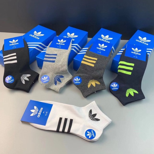 Replica Adidas Socks For Men #1212778 $27.00 USD for Wholesale