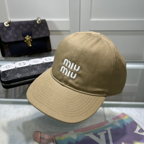 Wholesale MIU MIU Caps #1212783 $27.00 USD, Wholesale Quality Replica MIU MIU Caps