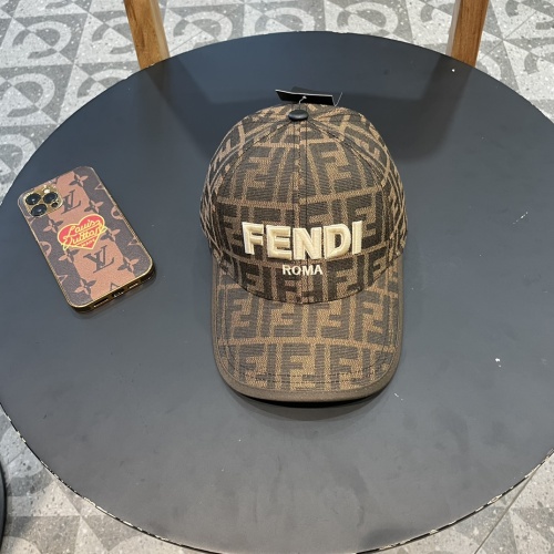 Wholesale Fendi Caps #1212917 $32.00 USD, Wholesale Quality Replica Fendi Caps