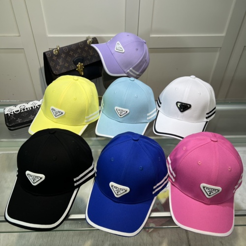 Replica Prada Caps #1212989 $25.00 USD for Wholesale