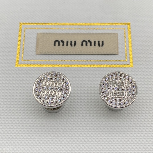 Replica MIU MIU Earrings For Women #1213032 $27.00 USD for Wholesale