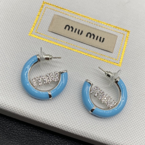 Wholesale MIU MIU Earrings For Women #1213036 $27.00 USD, Wholesale Quality Replica MIU MIU Earrings