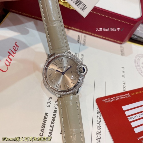 Wholesale Cartier AAA Quality Watches For Women #1213098 $128.00 USD, Wholesale Quality Replica Cartier AAA Quality Watches