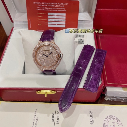 Replica Cartier AAA Quality Watches For Women #1213103 $140.00 USD for Wholesale