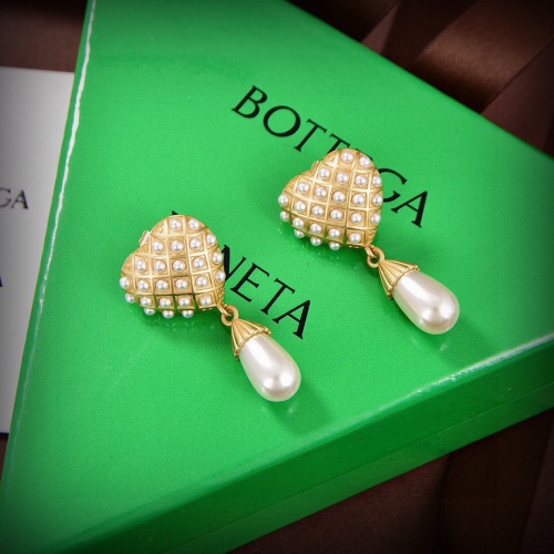 Replica Bottega Veneta Earrings For Women #1213113 $27.00 USD for Wholesale