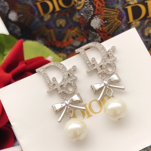 Wholesale Christian Dior Earrings For Women #1213118 $29.00 USD, Wholesale Quality Replica Christian Dior Earrings