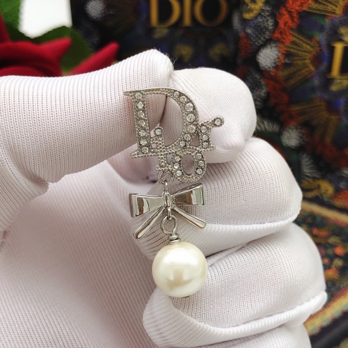 Replica Christian Dior Earrings For Women #1213118 $29.00 USD for Wholesale