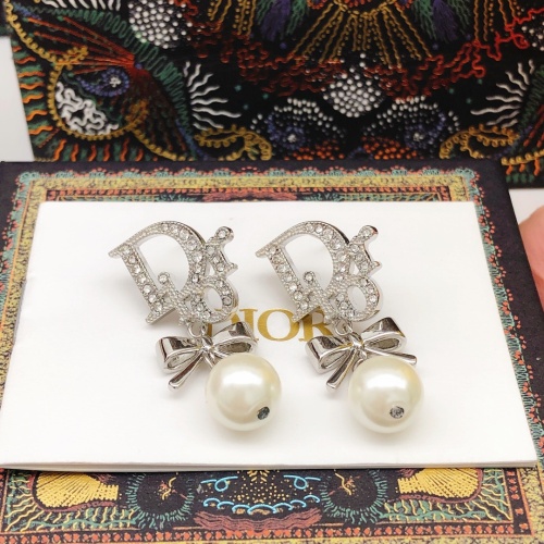 Replica Christian Dior Earrings For Women #1213118 $29.00 USD for Wholesale