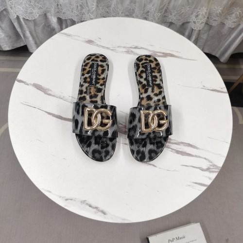 Wholesale Dolce &amp; Gabbana D&amp;G Slippers For Women #1213192 $125.00 USD, Wholesale Quality Replica Dolce &amp; Gabbana D&amp;G Slippers