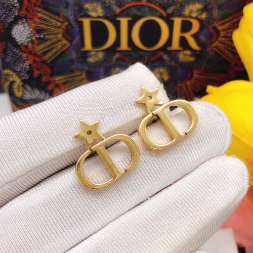 Replica Christian Dior Earrings For Women #1213234 $25.00 USD for Wholesale