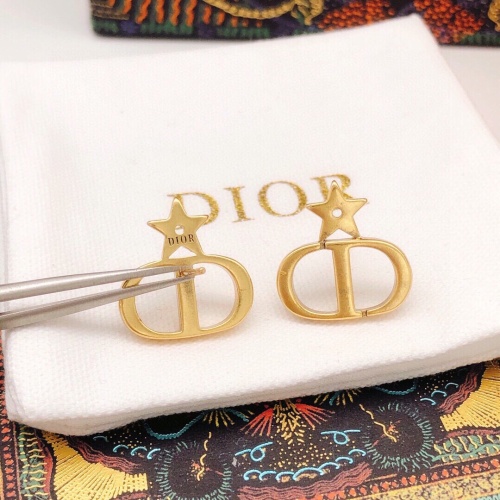 Replica Christian Dior Earrings For Women #1213234 $25.00 USD for Wholesale