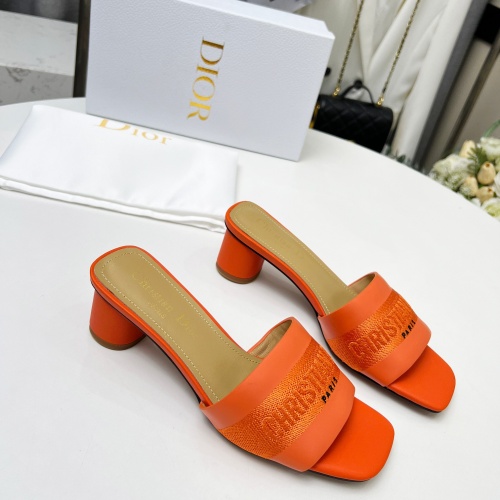 Replica Christian Dior Slippers For Women #1213237 $82.00 USD for Wholesale