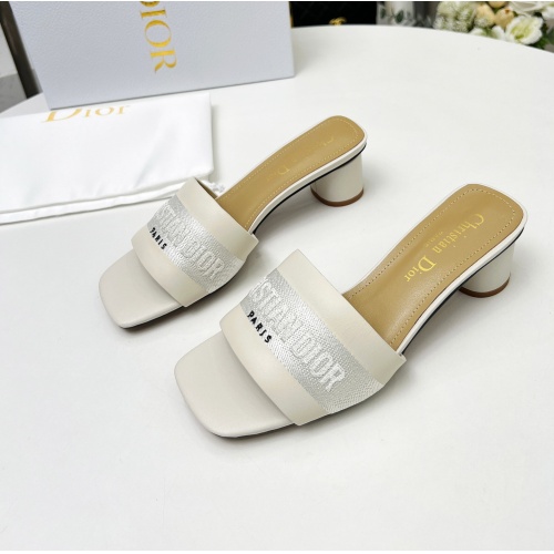 Wholesale Christian Dior Slippers For Women #1213242 $82.00 USD, Wholesale Quality Replica Christian Dior Slippers