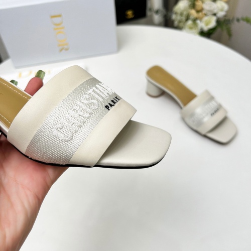 Replica Christian Dior Slippers For Women #1213242 $82.00 USD for Wholesale