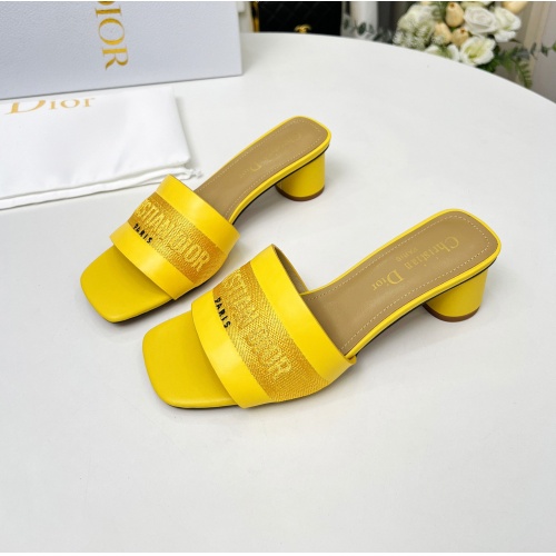 Wholesale Christian Dior Slippers For Women #1213243 $82.00 USD, Wholesale Quality Replica Christian Dior Slippers