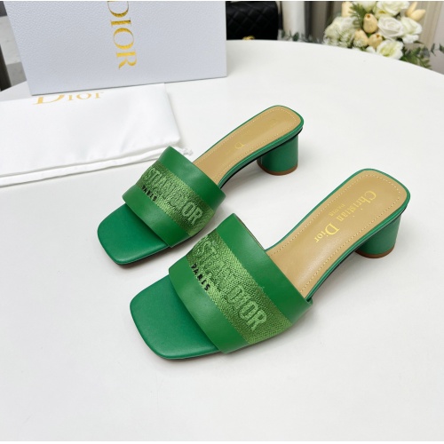 Wholesale Christian Dior Slippers For Women #1213245 $82.00 USD, Wholesale Quality Replica Christian Dior Slippers