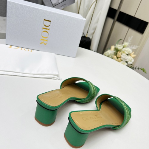 Replica Christian Dior Slippers For Women #1213245 $82.00 USD for Wholesale