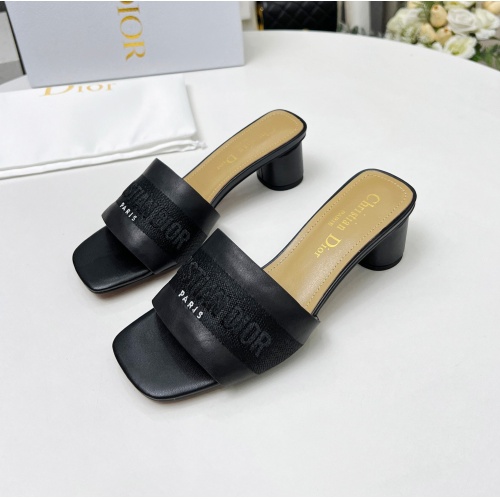 Wholesale Christian Dior Slippers For Women #1213246 $82.00 USD, Wholesale Quality Replica Christian Dior Slippers