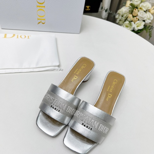 Replica Christian Dior Slippers For Women #1213247 $82.00 USD for Wholesale