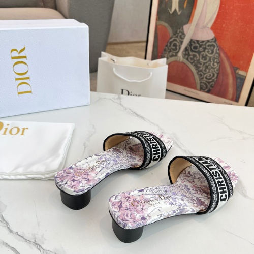 Replica Christian Dior Slippers For Women #1213261 $85.00 USD for Wholesale