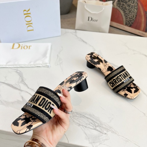 Replica Christian Dior Slippers For Women #1213263 $85.00 USD for Wholesale