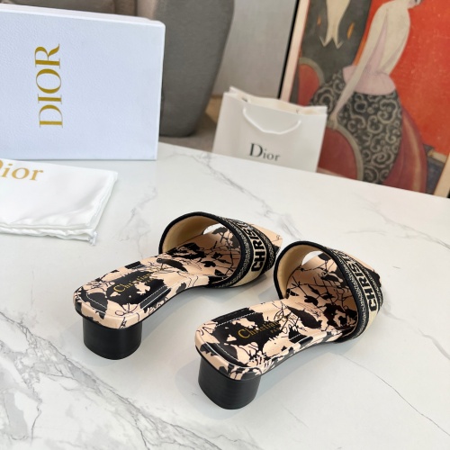 Replica Christian Dior Slippers For Women #1213263 $85.00 USD for Wholesale