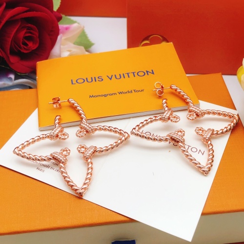 Wholesale Louis Vuitton Earrings For Women #1213303 $34.00 USD, Wholesale Quality Replica Louis Vuitton Earrings