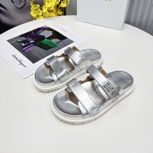 Wholesale Christian Dior Slippers For Women #1213321 $92.00 USD, Wholesale Quality Replica Christian Dior Slippers