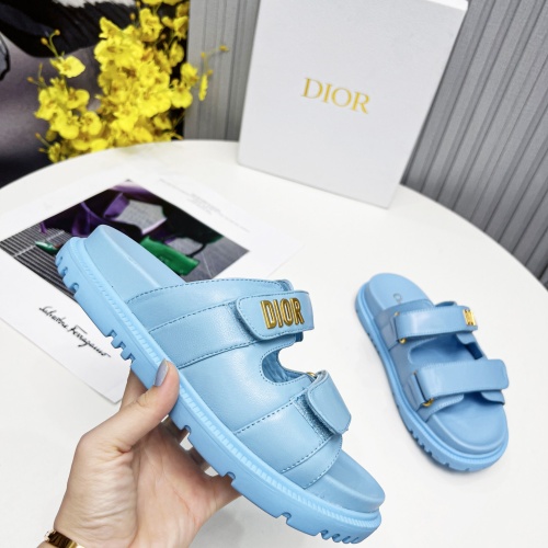 Replica Christian Dior Slippers For Women #1213324 $92.00 USD for Wholesale