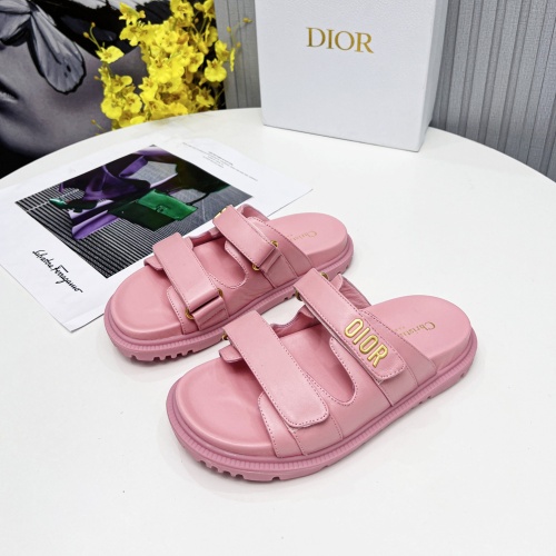 Wholesale Christian Dior Slippers For Women #1213325 $92.00 USD, Wholesale Quality Replica Christian Dior Slippers