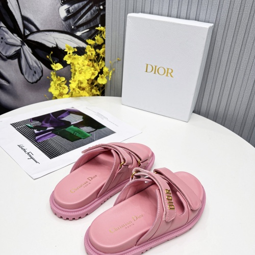 Replica Christian Dior Slippers For Women #1213325 $92.00 USD for Wholesale