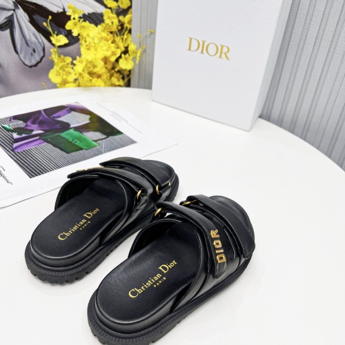 Replica Christian Dior Slippers For Women #1213326 $92.00 USD for Wholesale